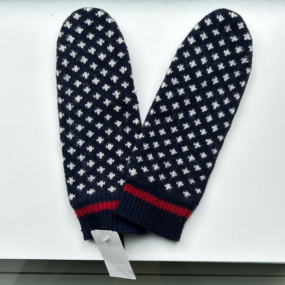 Brooks Brothers Lambswool Mittens Gloves